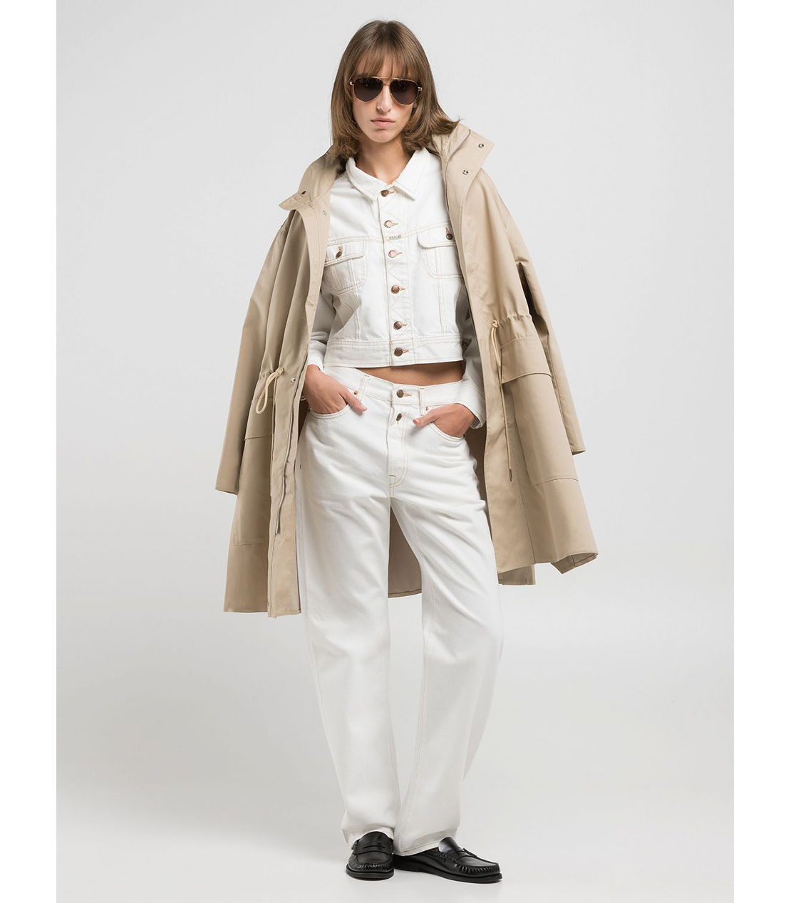 9Z1 ECO PLUS コンフォートストレートフィットデニム（セットアップモデル） 詳細画像 ホワイト 3